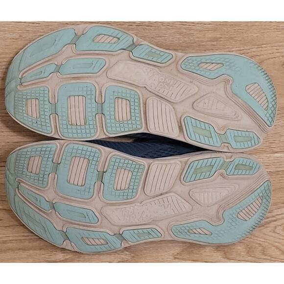 Hoka One One M Bondi 7 Men 11 Blue 15525SS Pre-owned Athletic Shoes